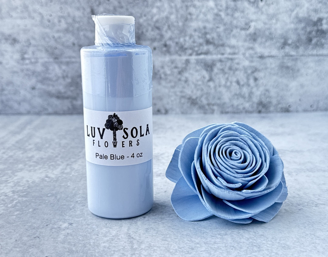 Wood Flower Dye - Pale Blue - Luv Sola Flowers