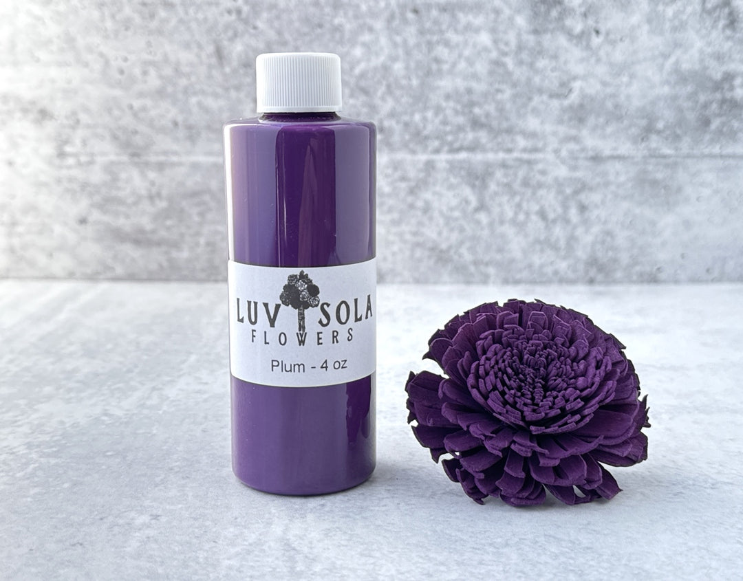 Wood Flower Dye - Plum - Luv Sola Flowers