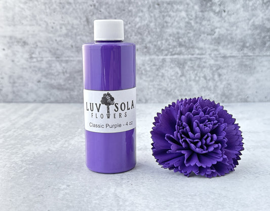 Wood Flower Dye - Classic Purple - Luv Sola Flowers