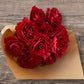 Stemmed Wood Flowers - Helena Cherry Red - Luv Sola Flowers