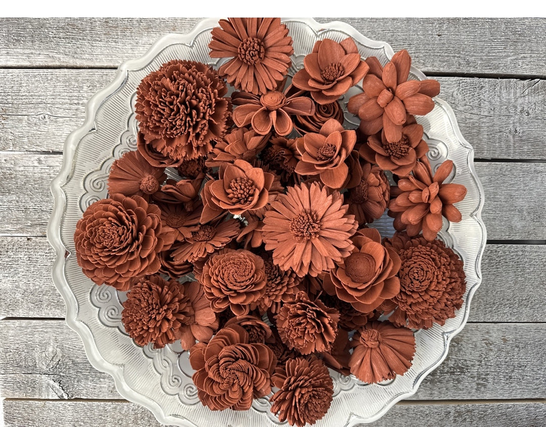 Sola Wood Flowers - Spice Dyed Flowers - Luv Sola Flowers