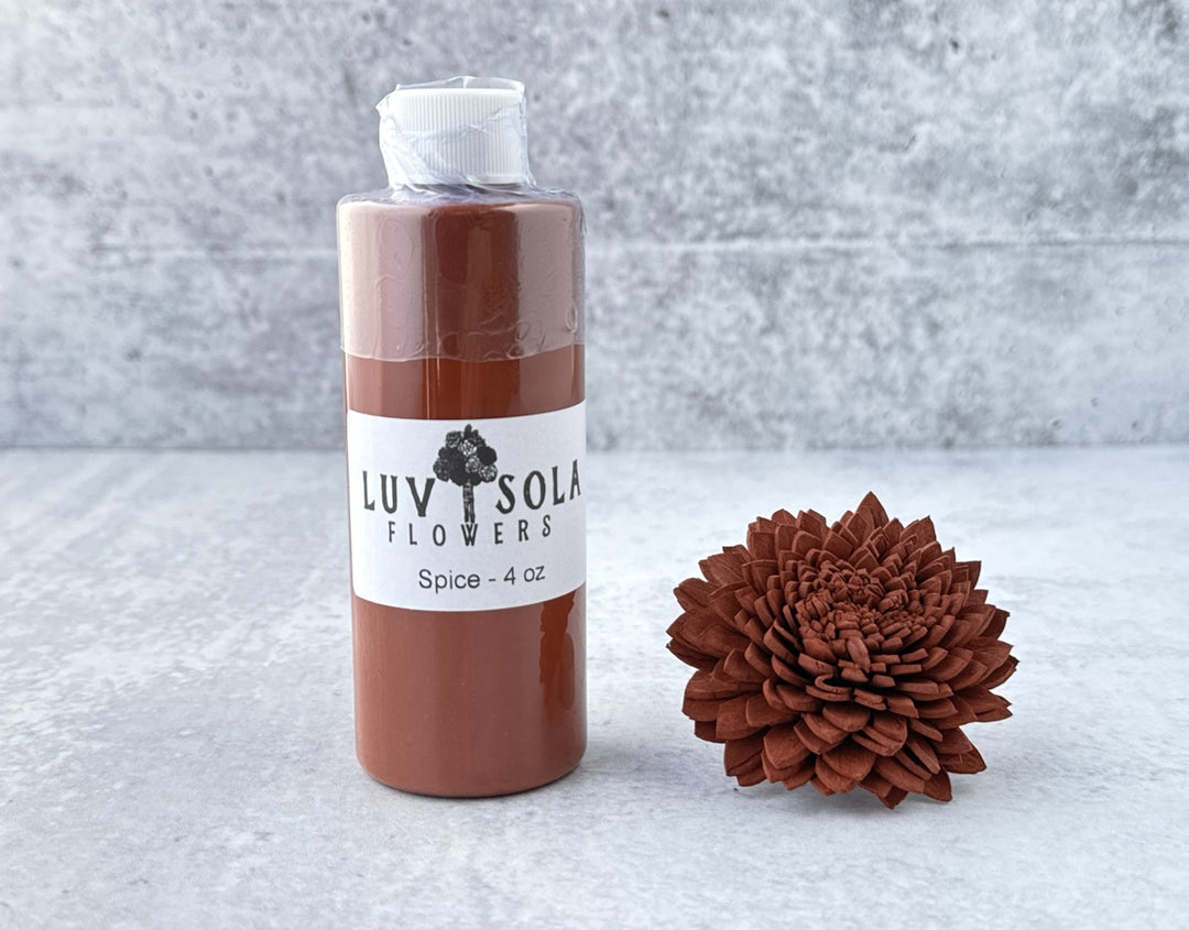 Wood Flower Dye - Spice - Luv Sola Flowers