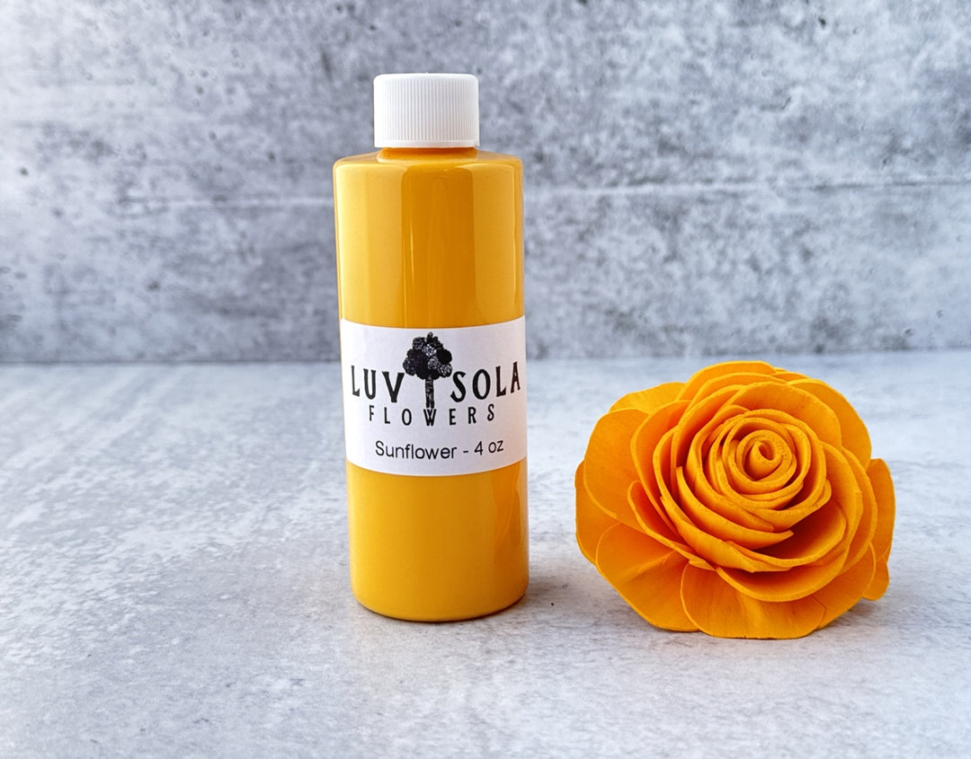 Wood Flower Dye - Sunflower - Luv Sola Flowers