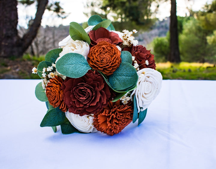 Sola Wood Flowers - Custom Small Bridal Bouquet - Luv Sola Flowers