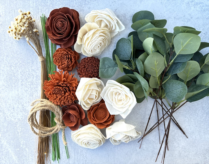 Sola Wood Flowers - Custom Small Bridal Bouquet - Luv Sola Flowers