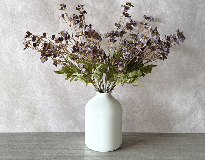 Faux Dogwood Flower - Dusty Purple - Luv Sola Flowers