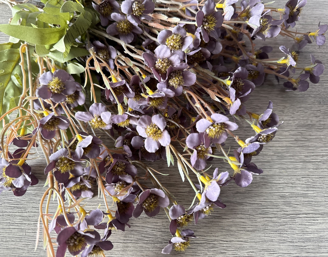 Faux Dogwood Flower - Dusty Purple - Luv Sola Flowers