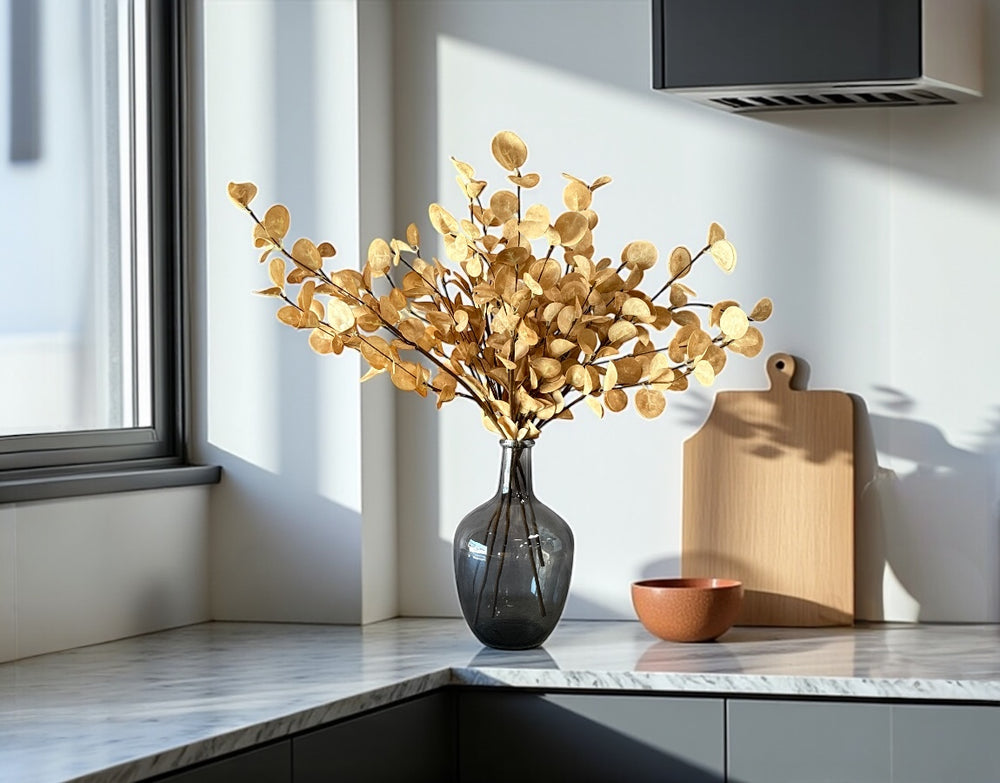 Faux Eucalyptus - Cream - Luv Sola Flowers