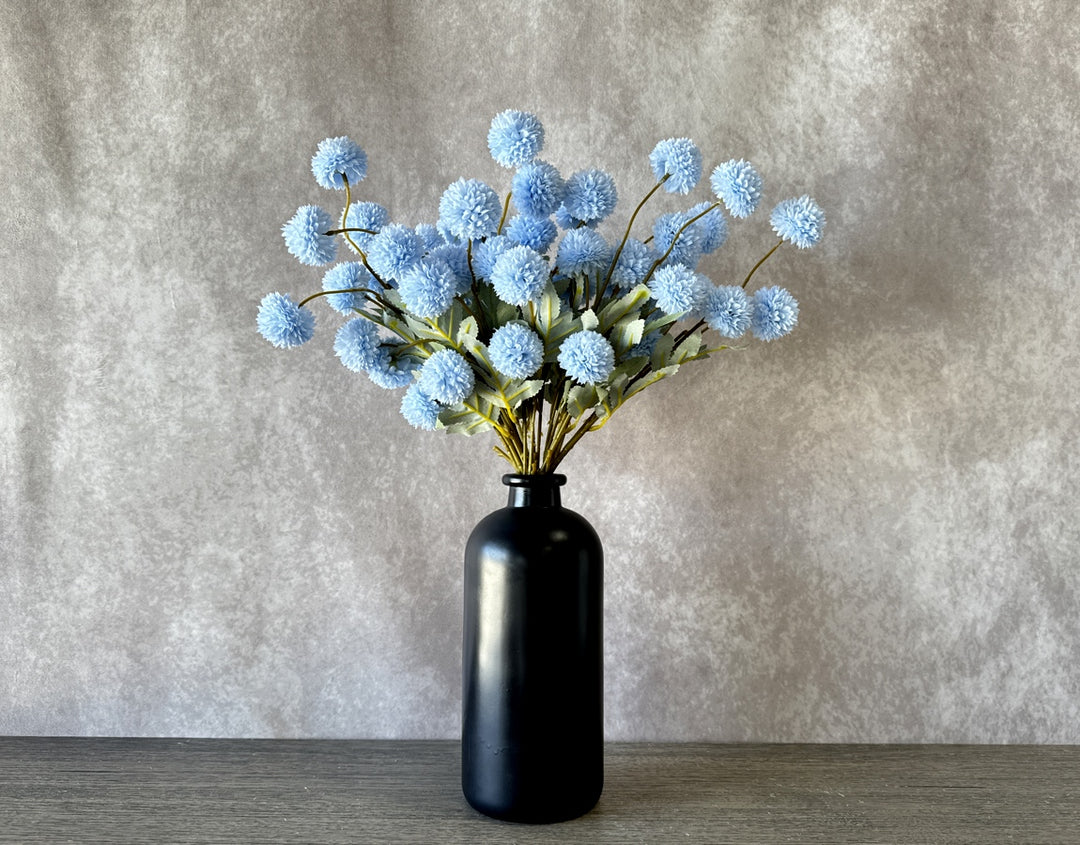 Faux Kiku Flower - Pale Blue - Luv Sola Flowers