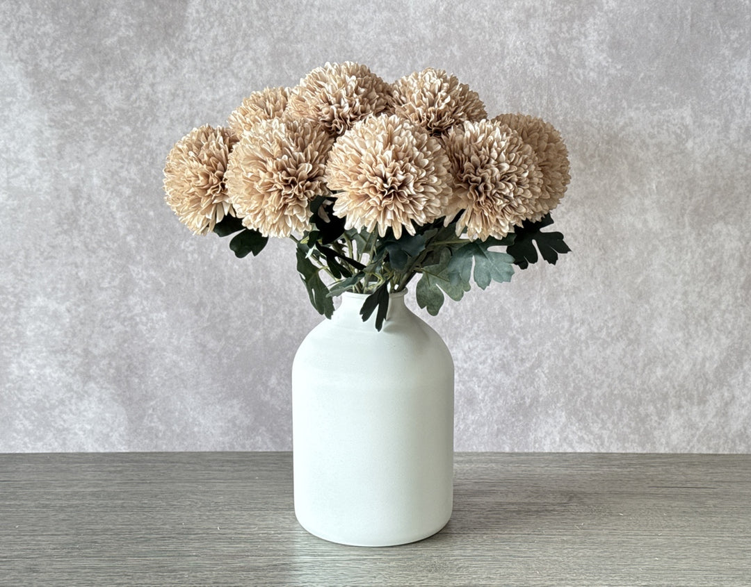 Large Faux Kiku Flower - Rose - Luv Sola Flowers