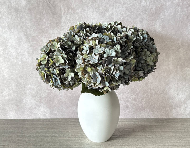 Faux Silk Hydrangea - Dusty Sage - Luv Sola Flowers