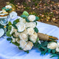 Sola Wood Flowers - Medium Bridal Bouquet Raw - Luv Sola Flowers