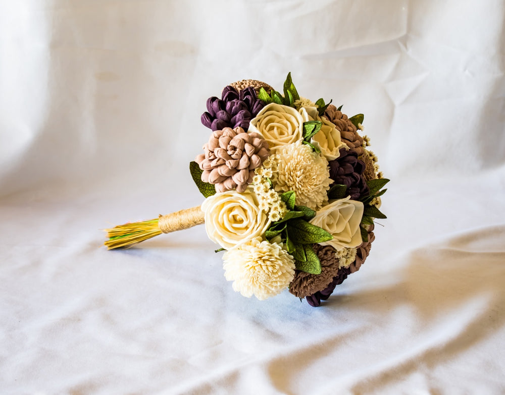 Sola Wood Flowers - Moody Mauve Bouquet - Luv Sola Flowers