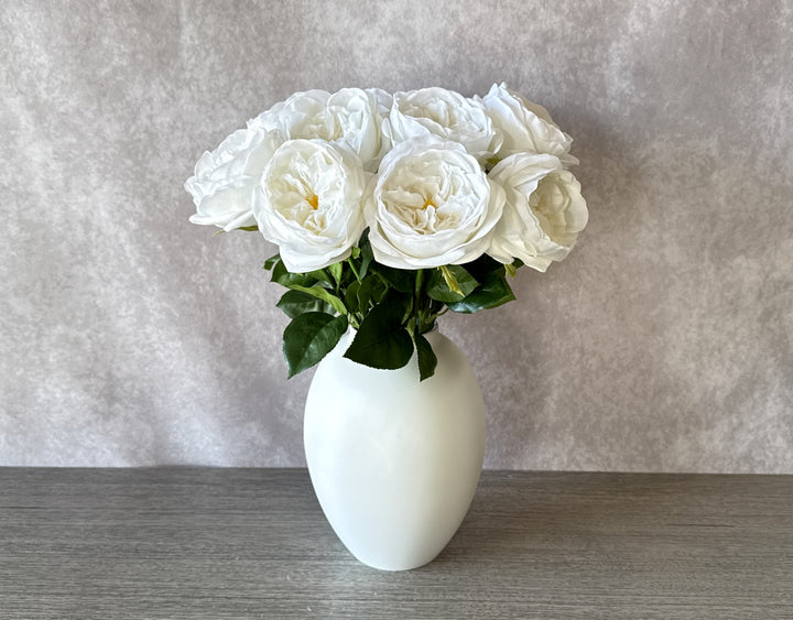 Real Touch English Rose - White - Luv Sola Flowers - Faux Filler