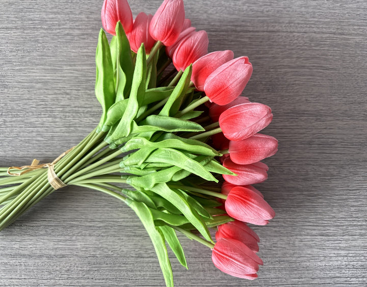 Real Touch Mini Tulip - Pink - Luv Sola Flowers