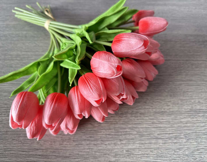 Real Touch Mini Tulip - Pink - Luv Sola Flowers