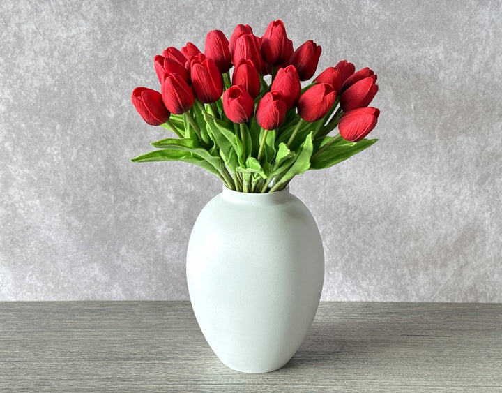 Real Touch Mini Tulip - Red - Luv Sola Flowers