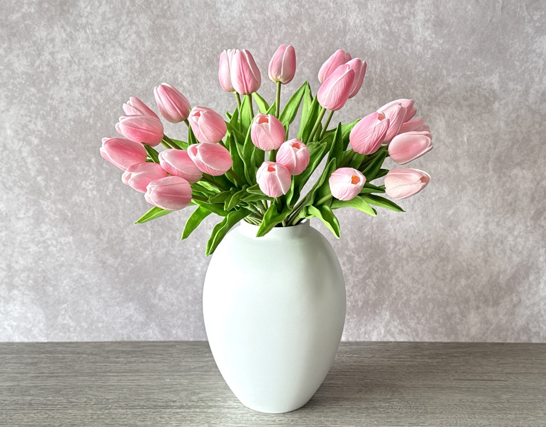 Real Touch Mini Tulip - Soft Pink - Luv Sola Flowers