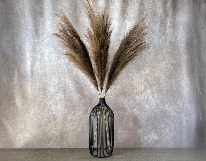 Tall Faux Pampas Grass - Brown - Luv Sola Flowers