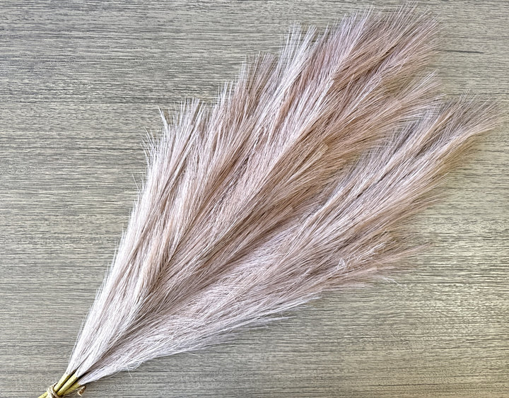Tall Faux Pampas Grass - Dust Pink - Luv Sola Flowers
