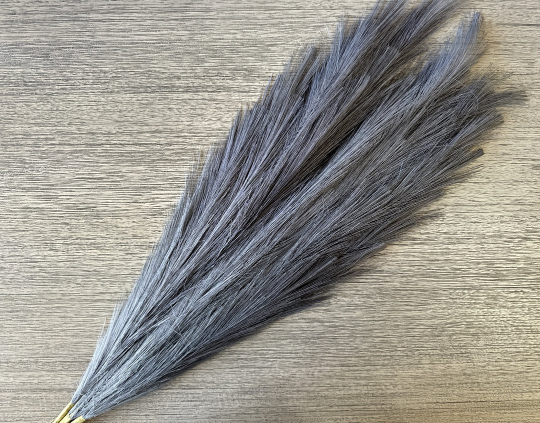 Tall Faux Pampas Grass - Gray - Luv Sola Flowers