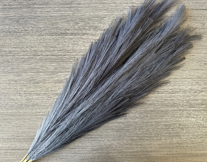 Tall Faux Pampas Grass - Gray - Luv Sola Flowers