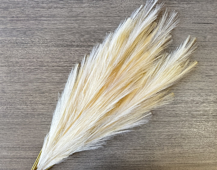 Tall Faux Pampas Grass - Ivory - Luv Sola Flowers