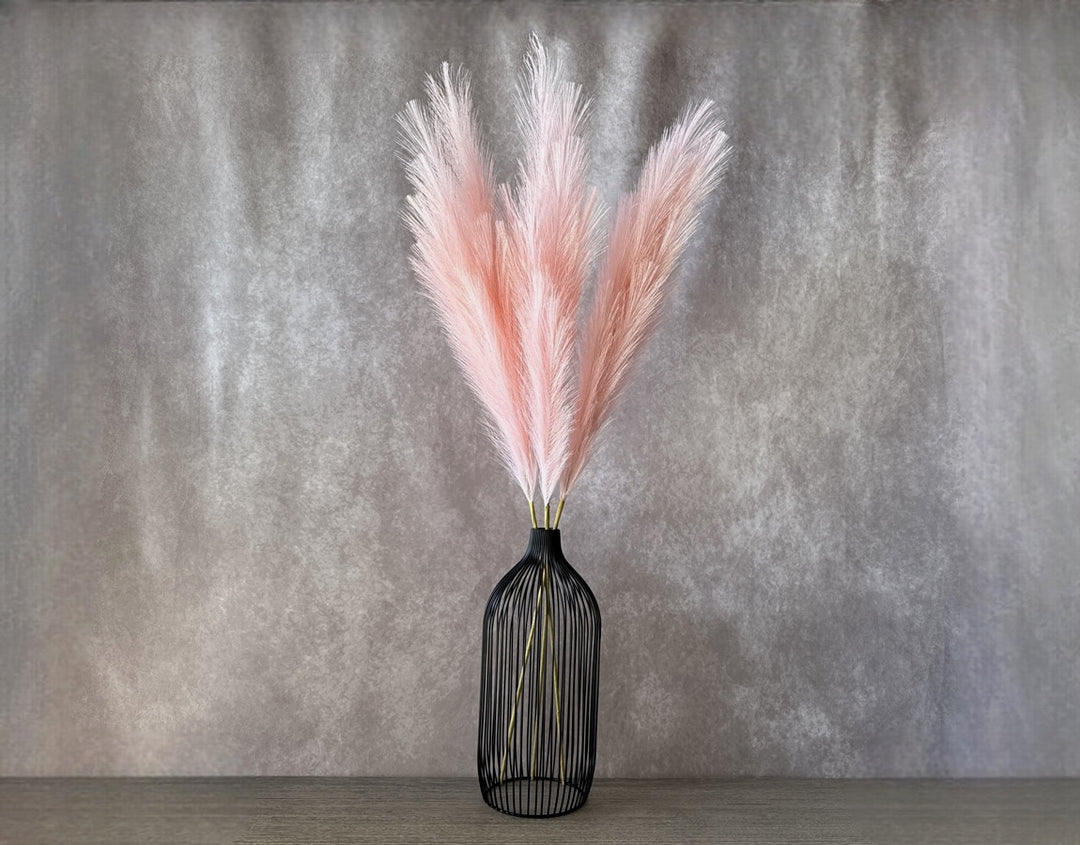 Tall Faux Pampas Grass - Plush Pink - Luv Sola Flowers