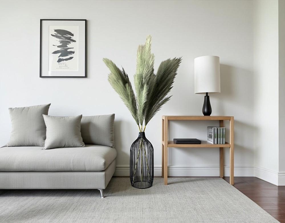 Tall Faux Pampas Grass - Sage - Luv Sola Flowers