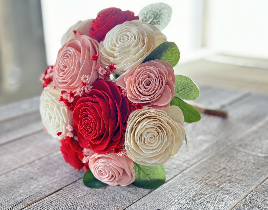 Sola Wood Flowers - Valentine's Day Bouquet - Luv Sola Flowers