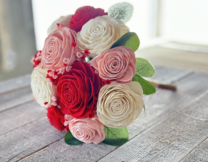 Sola Wood Flowers - Valentine's Day Bouquet - Luv Sola Flowers