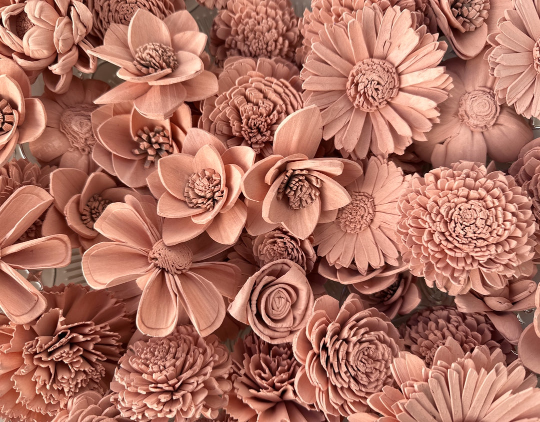 Sola Wood Flowers - Rose Dyed Flowers - Luv Sola Flowers