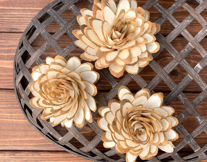 Sola Wood Flowers - Almond