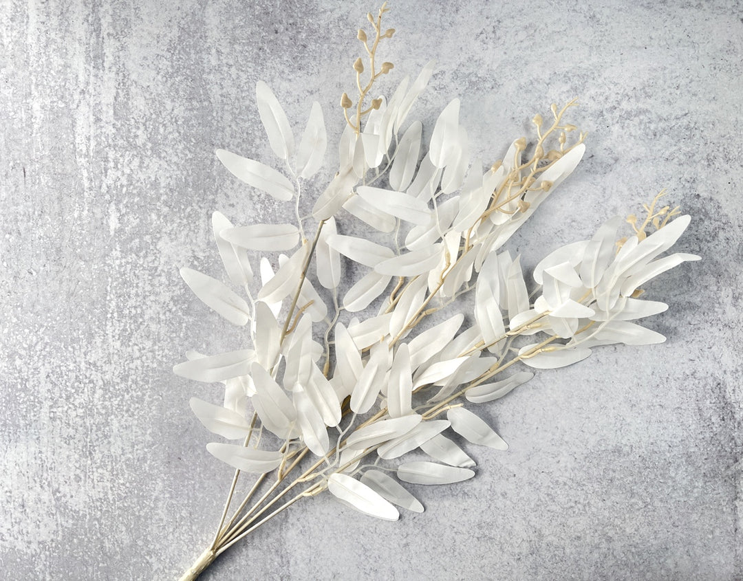 Willow Bush - White - Luv Sola Flowers - Faux Filler