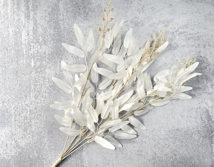 Willow Bush - White - Luv Sola Flowers - Faux Filler