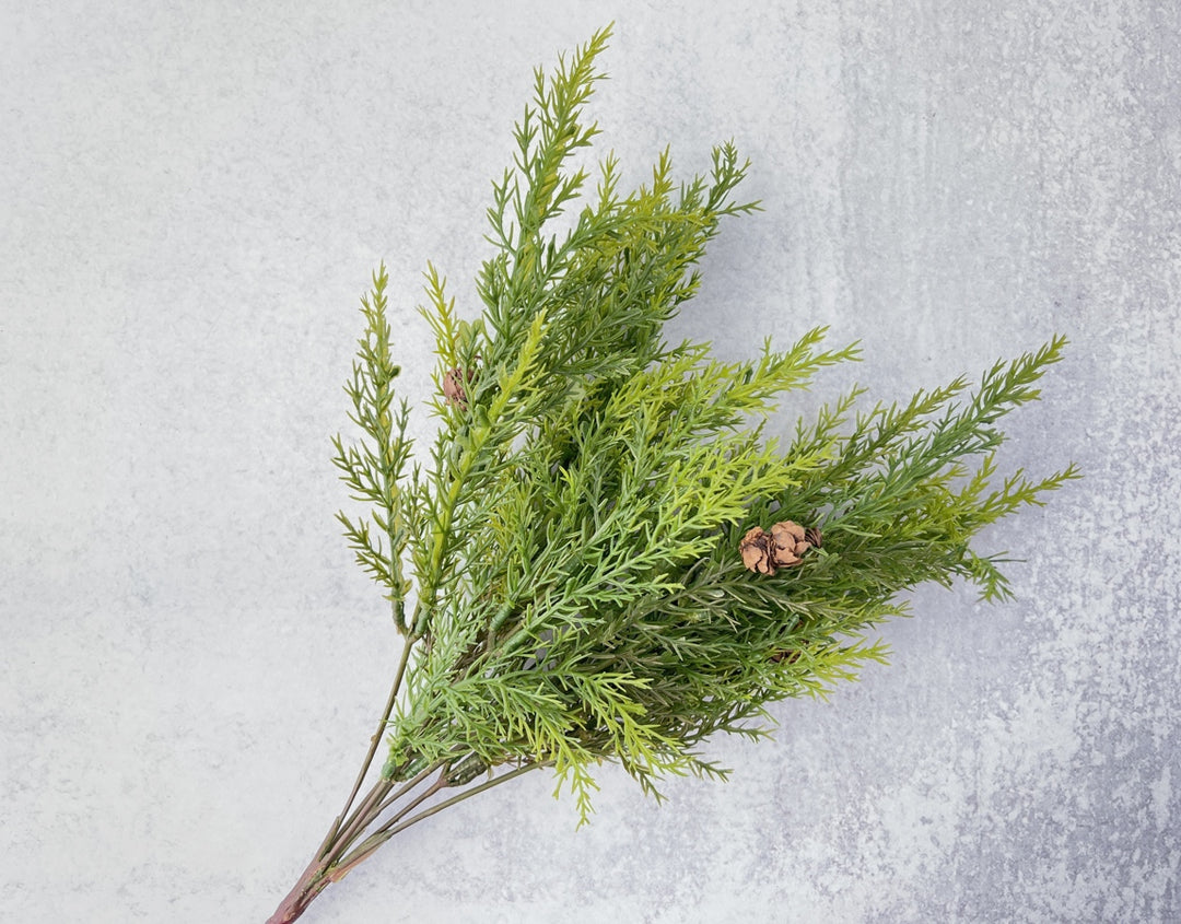 Cyprus Bush Faux - Luv Sola Flowers - Faux Filler