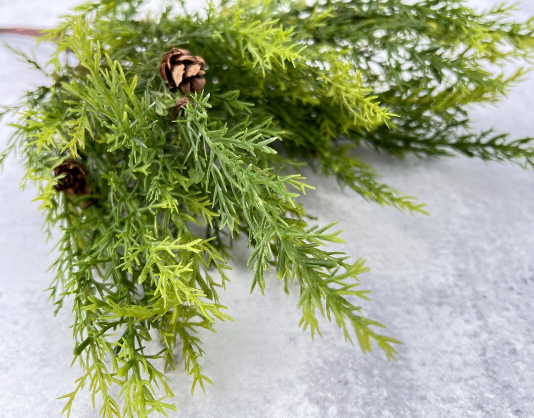 Cyprus Bush Faux - Luv Sola Flowers - Faux Filler