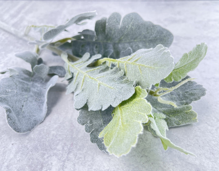 Dusty Miller Stem Faux - Luv Sola Flowers - Faux Filler