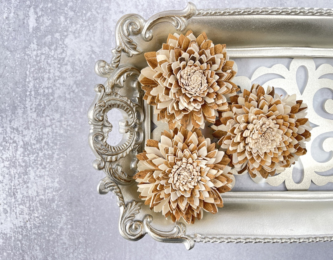 Sola Wood Flowers - Mixed Zinnia - Luv Sola Flowers