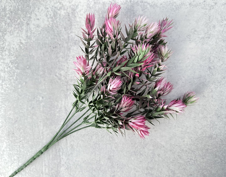 Conebush Thistle - Purple - Luv Sola Flowers - Faux Filler