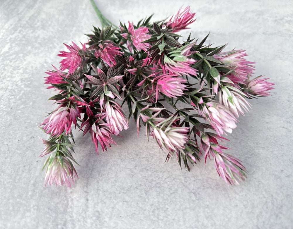 Conebush Thistle - Purple - Luv Sola Flowers - Faux Filler