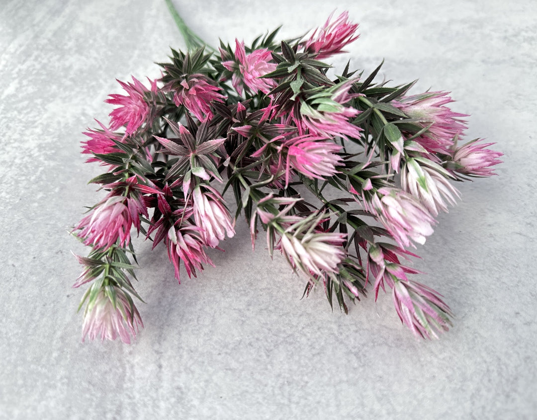Conebush Thistle - Purple - Luv Sola Flowers - Faux Filler