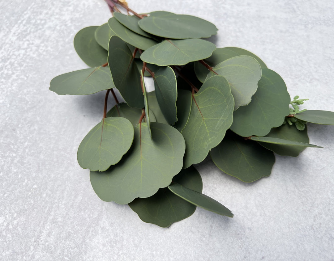 Real Touch Silver Dollar Eucalyptus - Luv Sola Flowers - Faux Filler