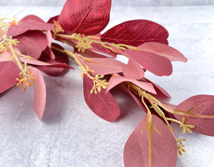 Seeded Populus Eucalyptus Stem Faux - Luv Sola Flowers - Faux Filler