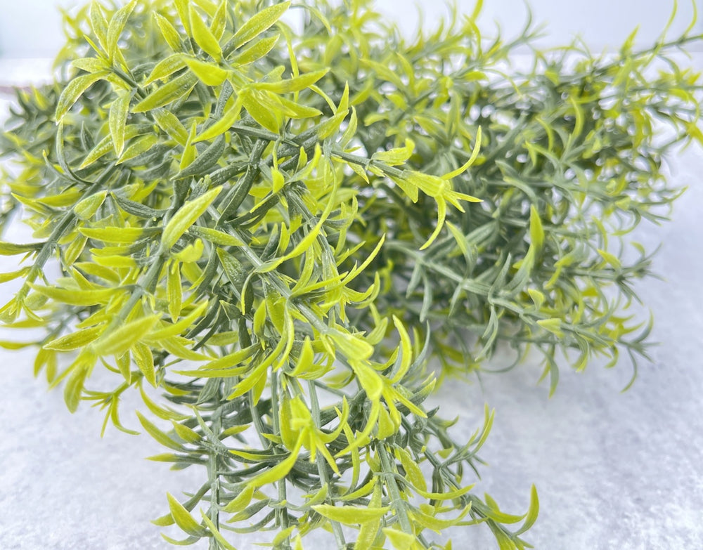 Two Toned Rosemary Bush Faux - Luv Sola Flowers - Faux Filler