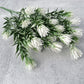 Conebush Thistle - White - Luv Sola Flowers - Faux Filler