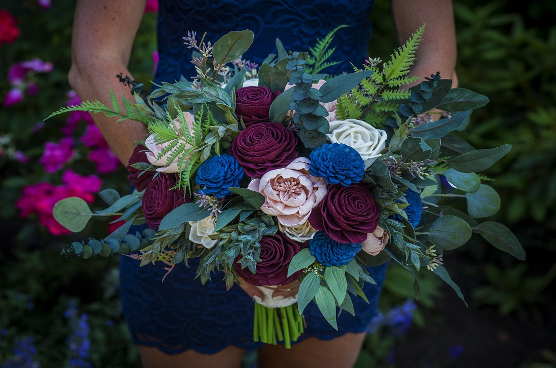 Luv Sola Flowers - Wood Flower Bouquet
