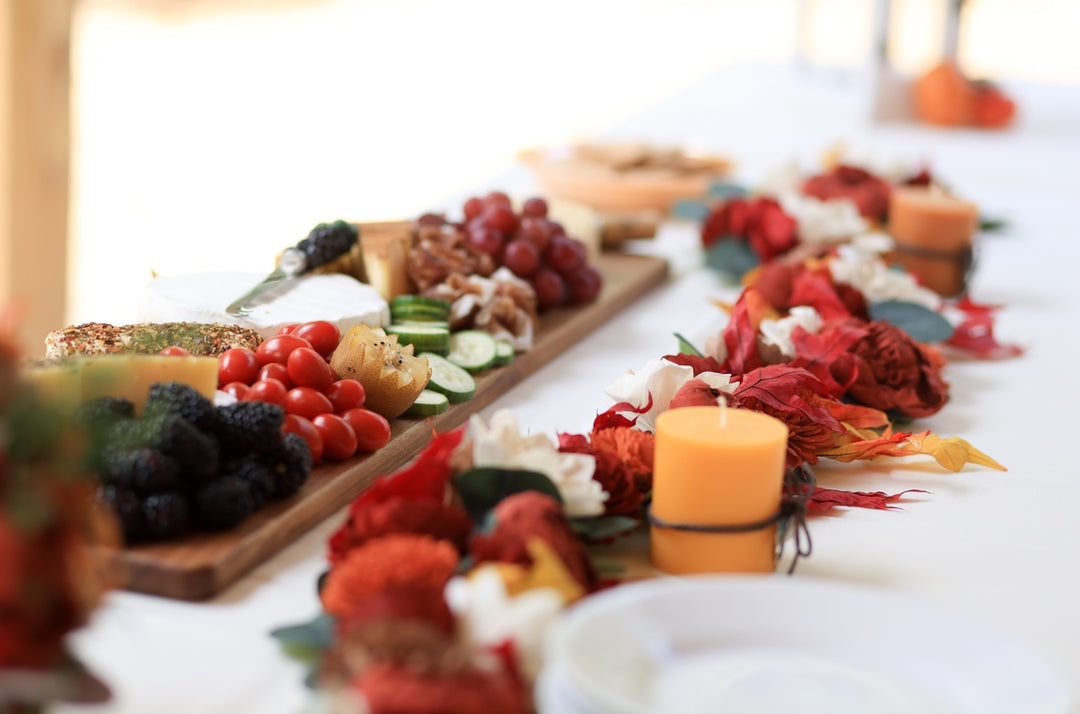 Aisle Piece or a Barrel Topper Using Wood Flowers
