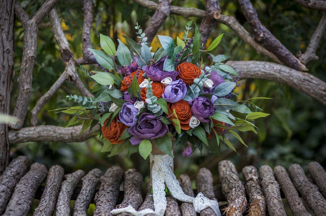 How to Make a Statement With Fall Wood Flower Arrangements