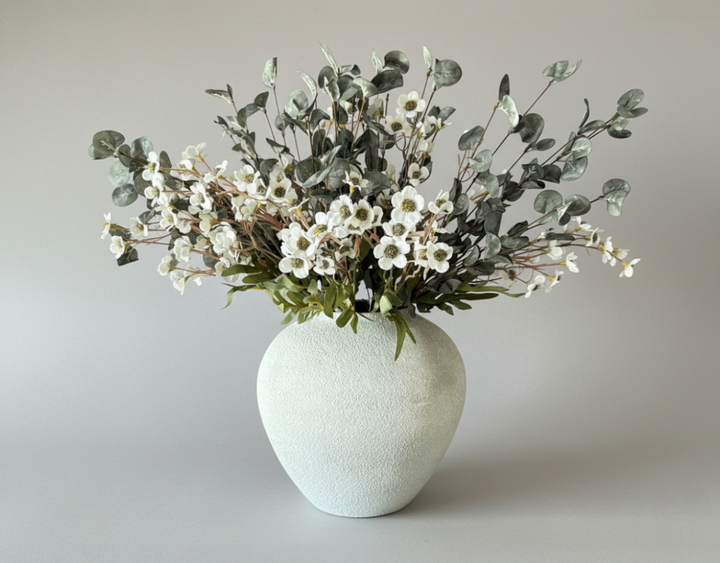 Eucalyptus Bloom Faux Arrangement - Eucalyptus and Dogwood - Luv Sola Flowers